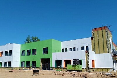    Строительная готовность детского сада в Волоколамске © Пресс-служба Министерства строительного комплекса Московской области