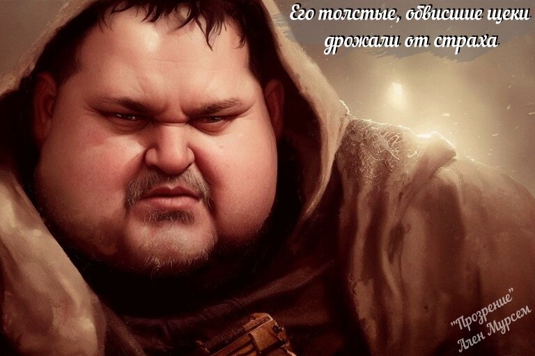 Сайрус. Иллюстрация к книге "Прозрение" Ален Мурсем.