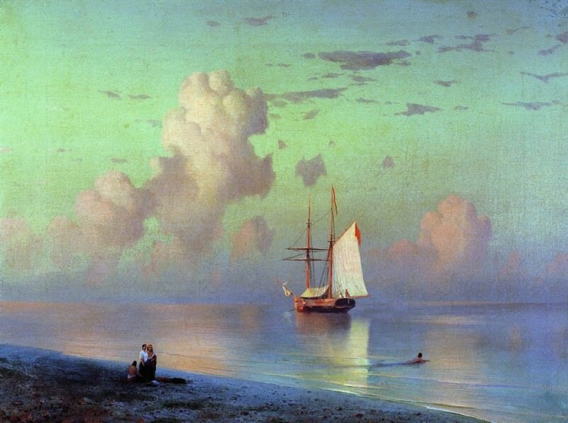 И.К. Айвазовский «Закат» 1866