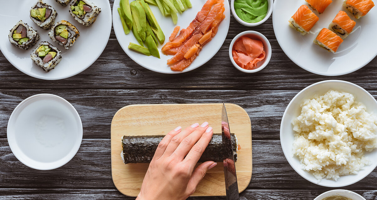 Суши и роллы. Фото photogenica.ru