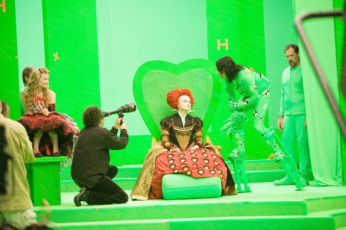      Кадр со съемок