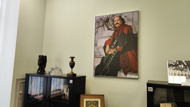 Авторское фото экспонатов музея в Белгосфилармонии