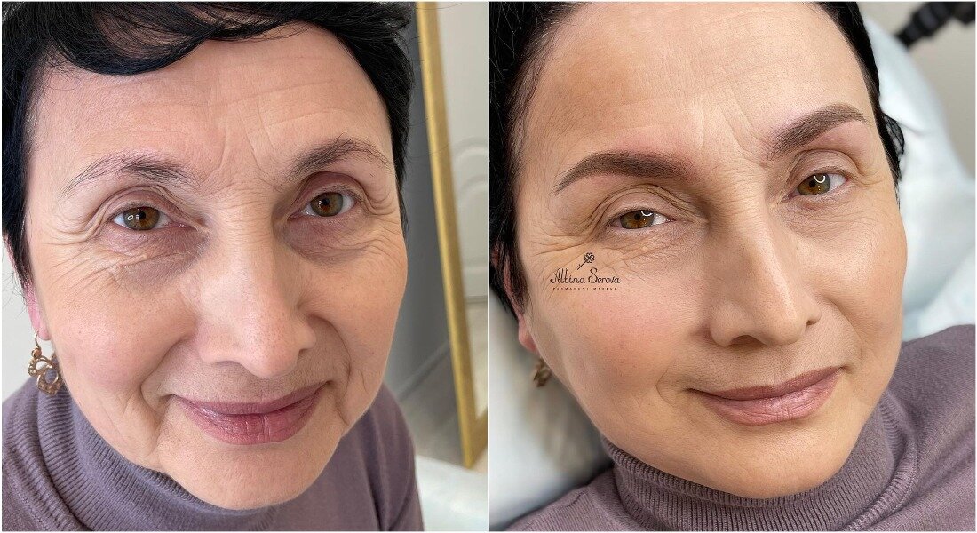Перманентный макияж — это способ сделать долговременный мейкап, который не только не смоется, но и сможет улучшить внешность дамы. Сегодня нам предлагают процедуры перманента для бровей, губ, глаз.-11
