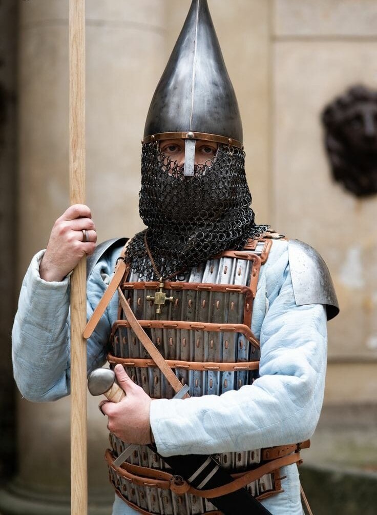 Византийский воин XII века, реконструкция