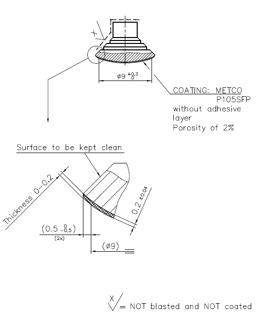 Нанесение покрытия AL2O3 на поверхность электрода