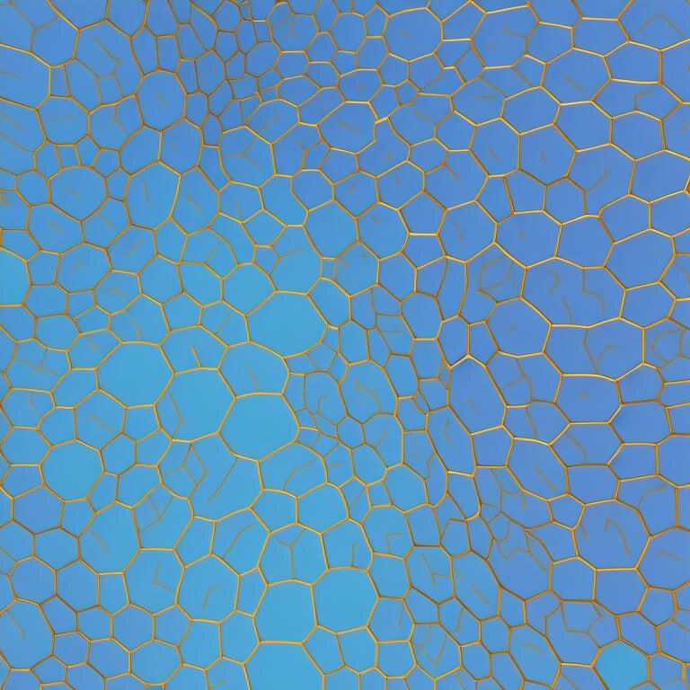 Диаграмма Вороного по мнению Stable Diffusion