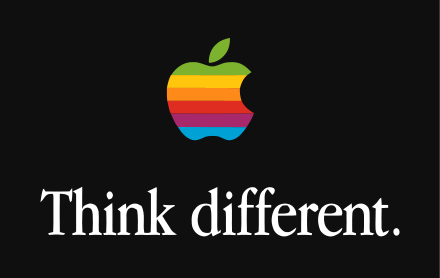 "Think Different" — (Мысли по-другому)