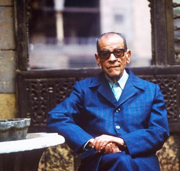 Фото Нагиба Махфуза, из открытых источников