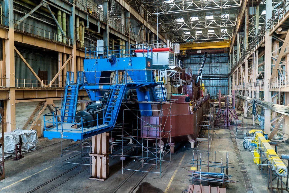 ЮЦСС (входит в ОСК) заключил контракт на поставку шести земснарядов 