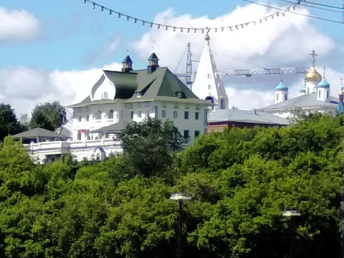 Дом купца Кадомцева (вид со стороны Исторической набережной)