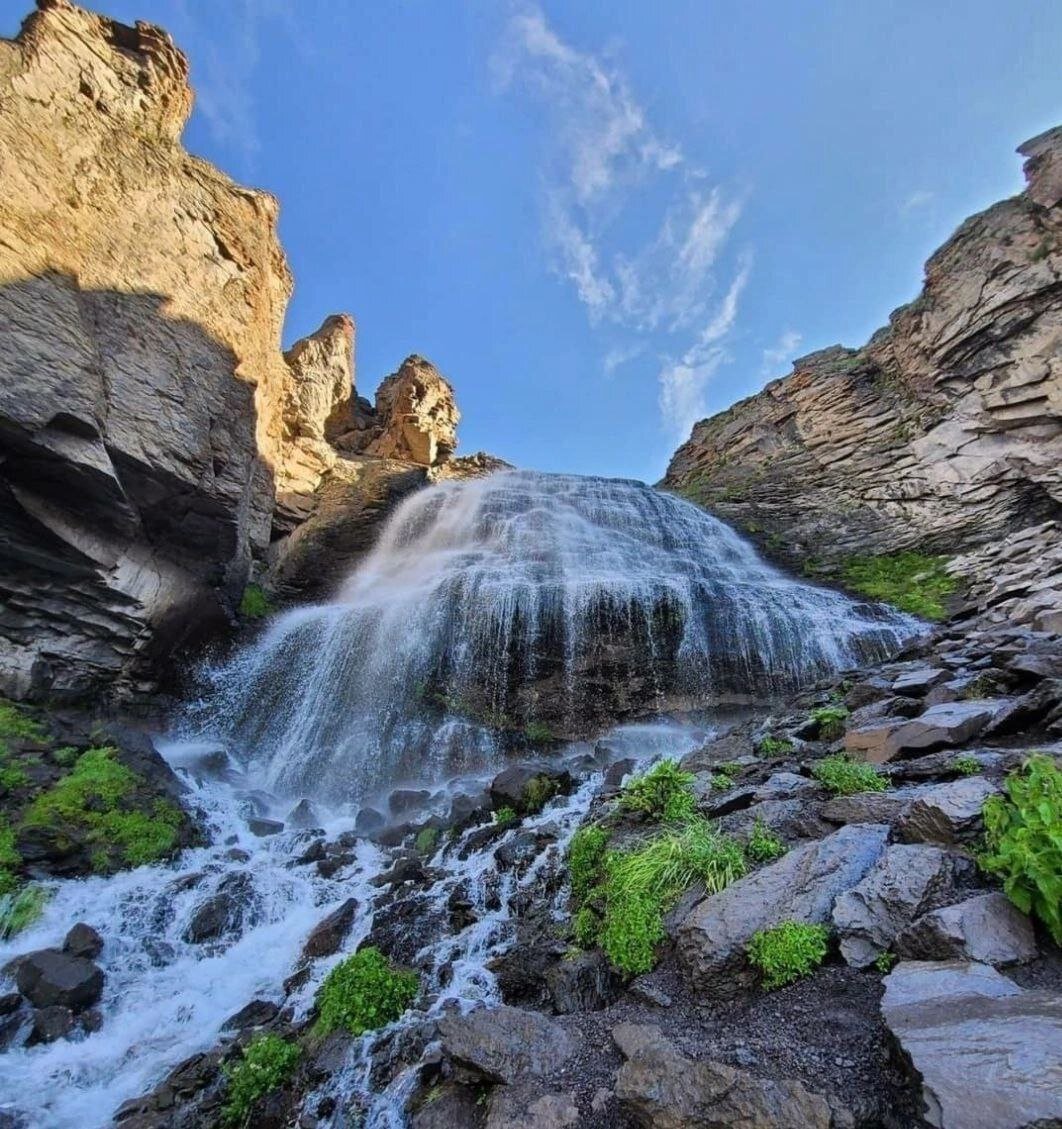 Водопад девичьи косы Кабардино Балкария