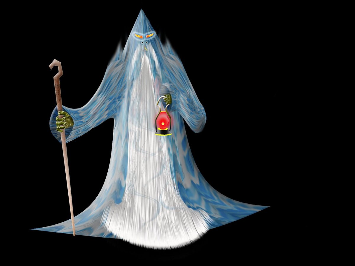 (Леший был НЕ такой фантастический. В реальном плане куда более человечески выглядел)