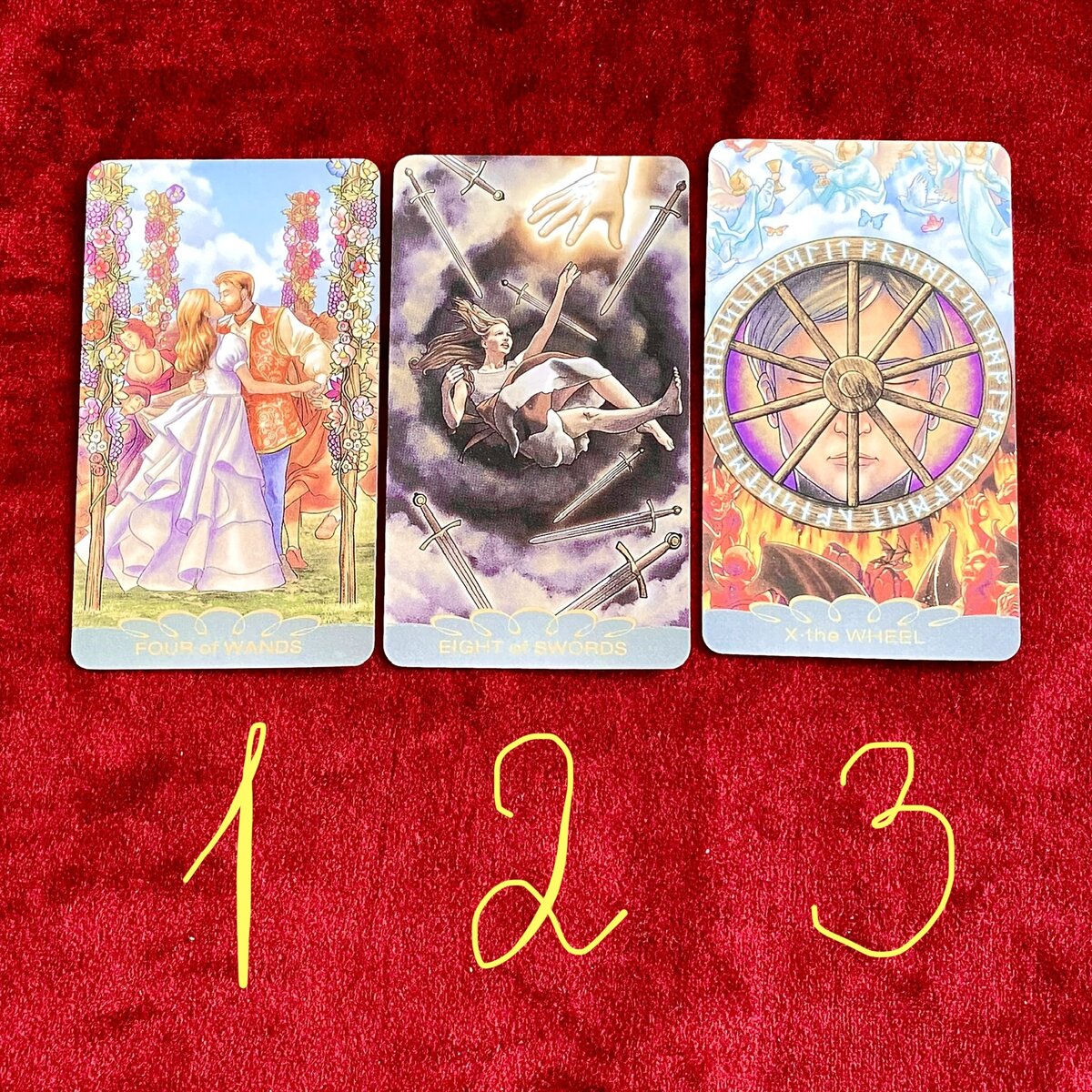 Рассмотрите вашу карту, читайте ниже её расшифровку 