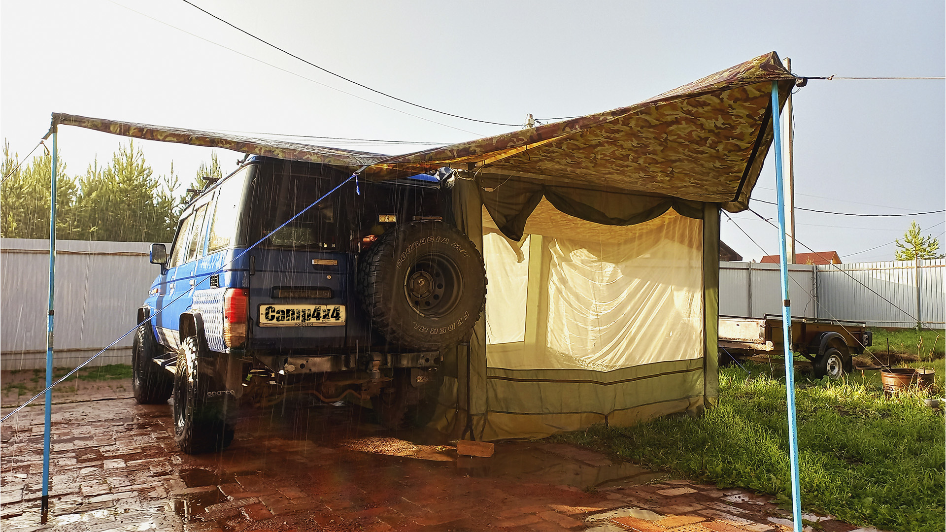 Автомобильные маркизы своими руками - DIY awning