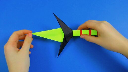 Как сделать своими руками пистолет 🤡 оригами из бумаги, который стреляет