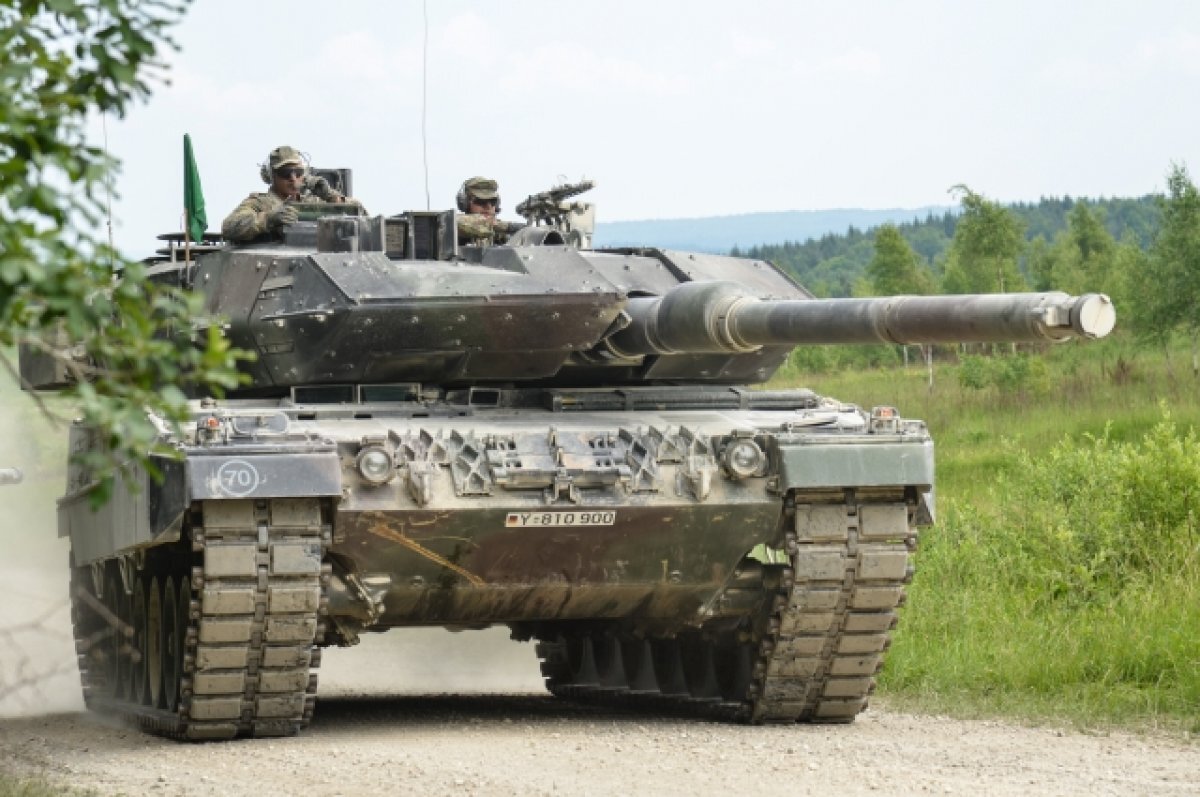    Танк «Леопард».