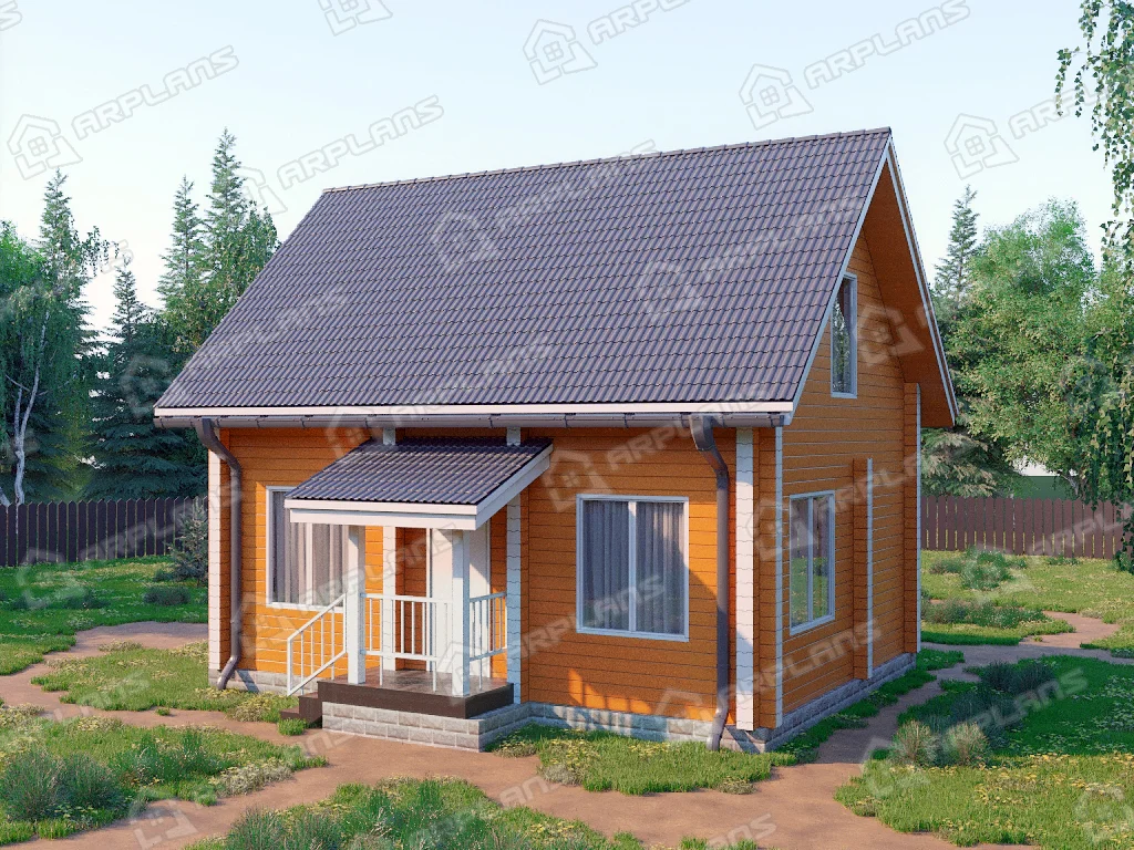 Проект дома 42 кв м