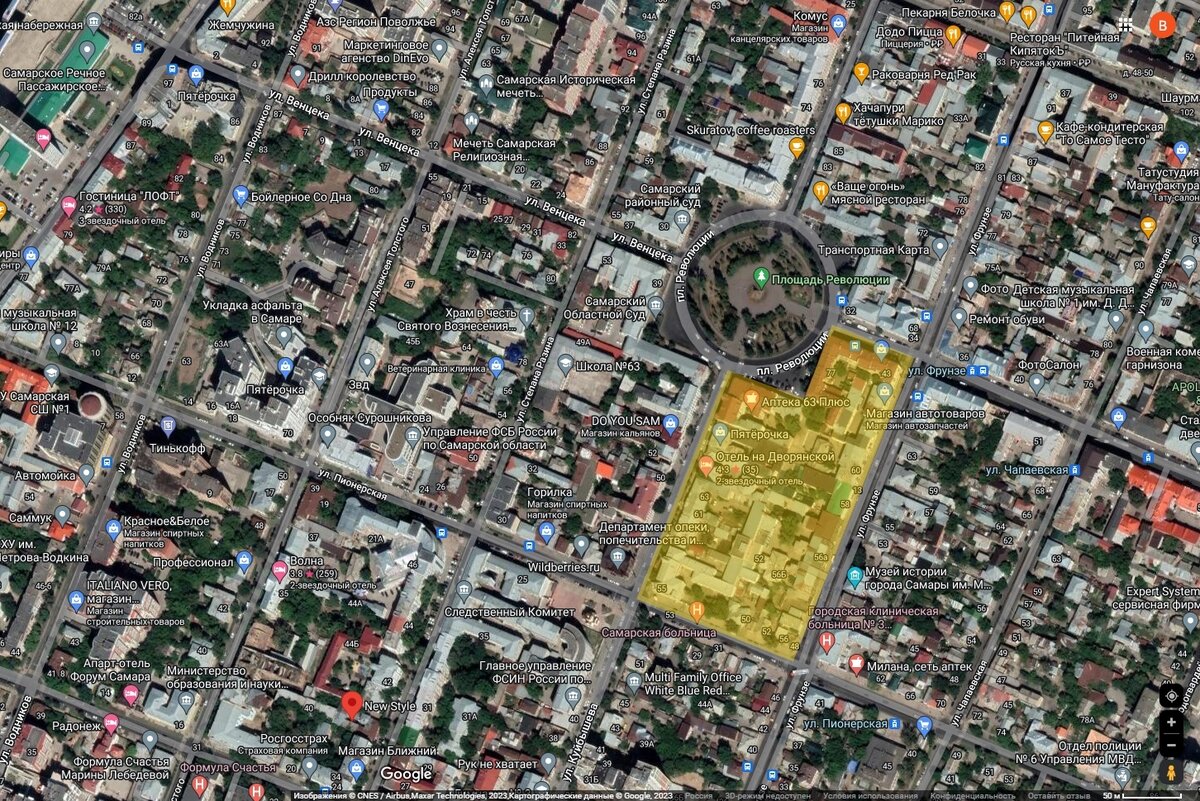 Самара: поквартальный обход. 24-й квартал. | Самара: поквартальный ...