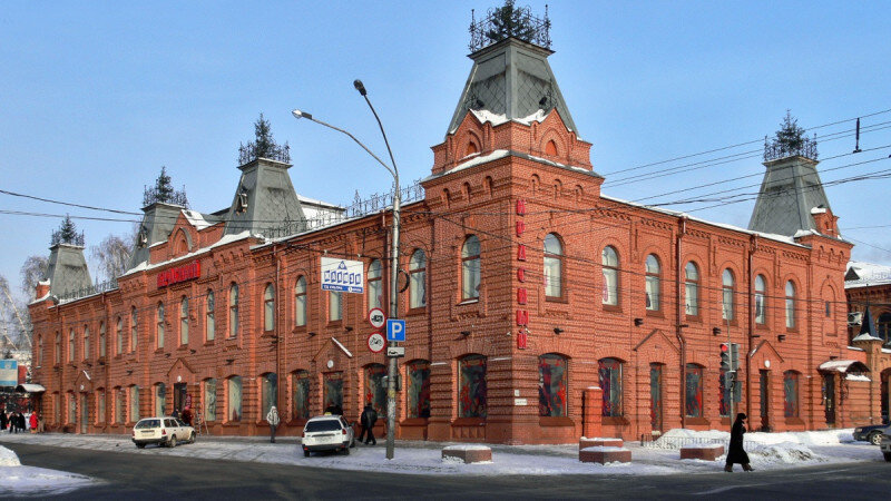     Торговый дом купца И. И. Полякова. barnaulheritage.ru