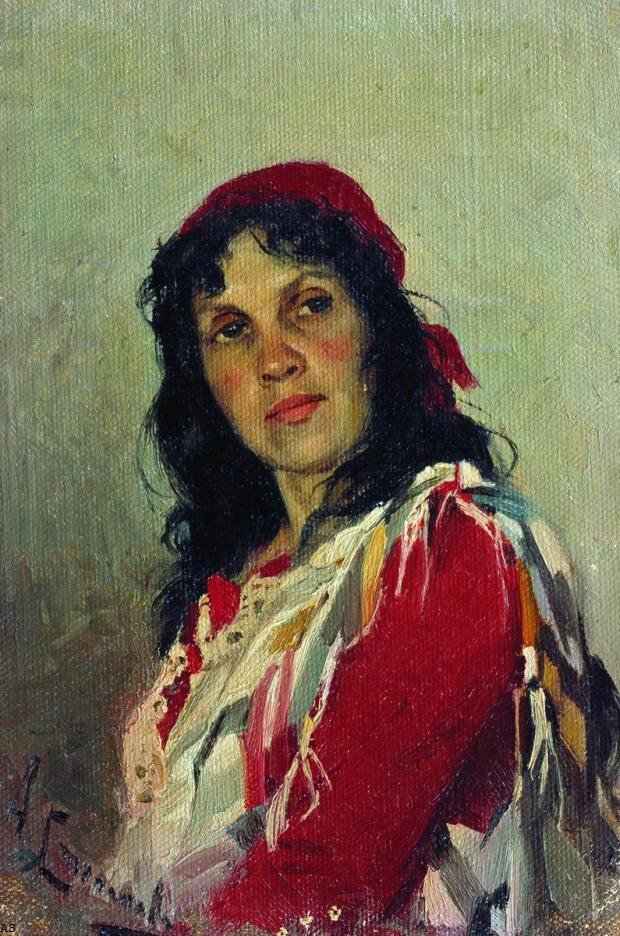 Портрет Софьи Кувшинниковой. худ. А. Степанов. 1888.