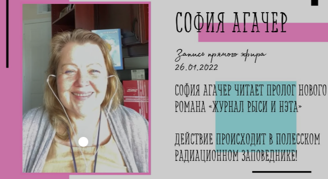 София АГАЧЕР, роман «Журнал Рыси и Нэта»  Начнём с краткого введения читателя в курс дела.