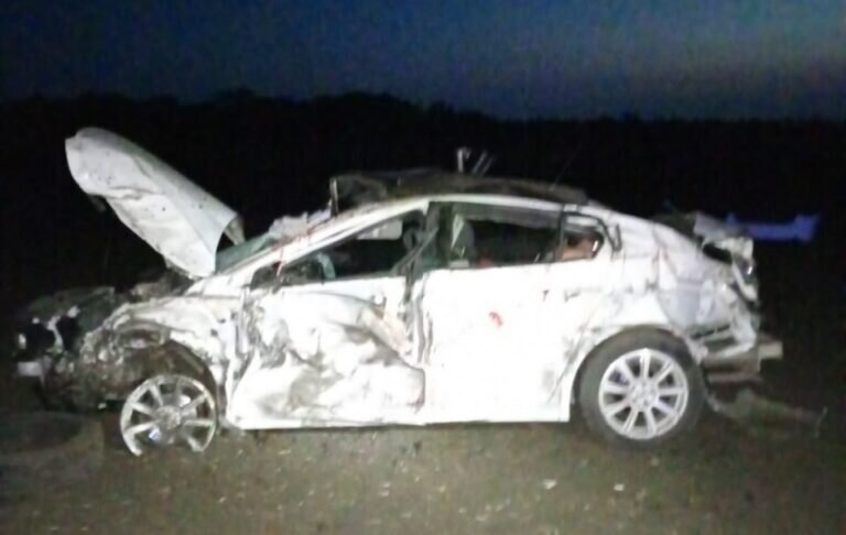    На автодороге Оренбург-Самара в ДТП пострадали водитель и пассажир Chevrolet Cruze Андрей Севостьянов