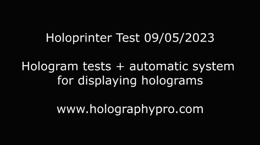 Полноцветные синтезированные голограммы Владимира Кузнецова из г. Новосибирска.