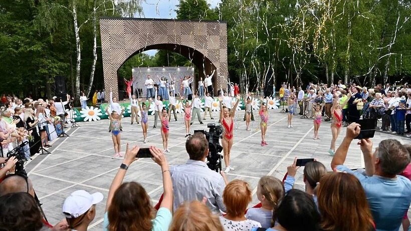    Торжественное открытие Парка культуры и отдыха имени Николая Островского в Ступине © Пресс-служба администрации г.о. Ступино