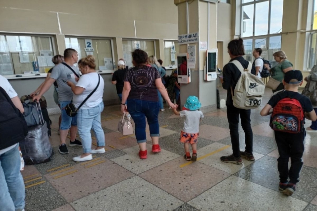    На автовокзале в Перми люди не могут купить билеты на автобусы