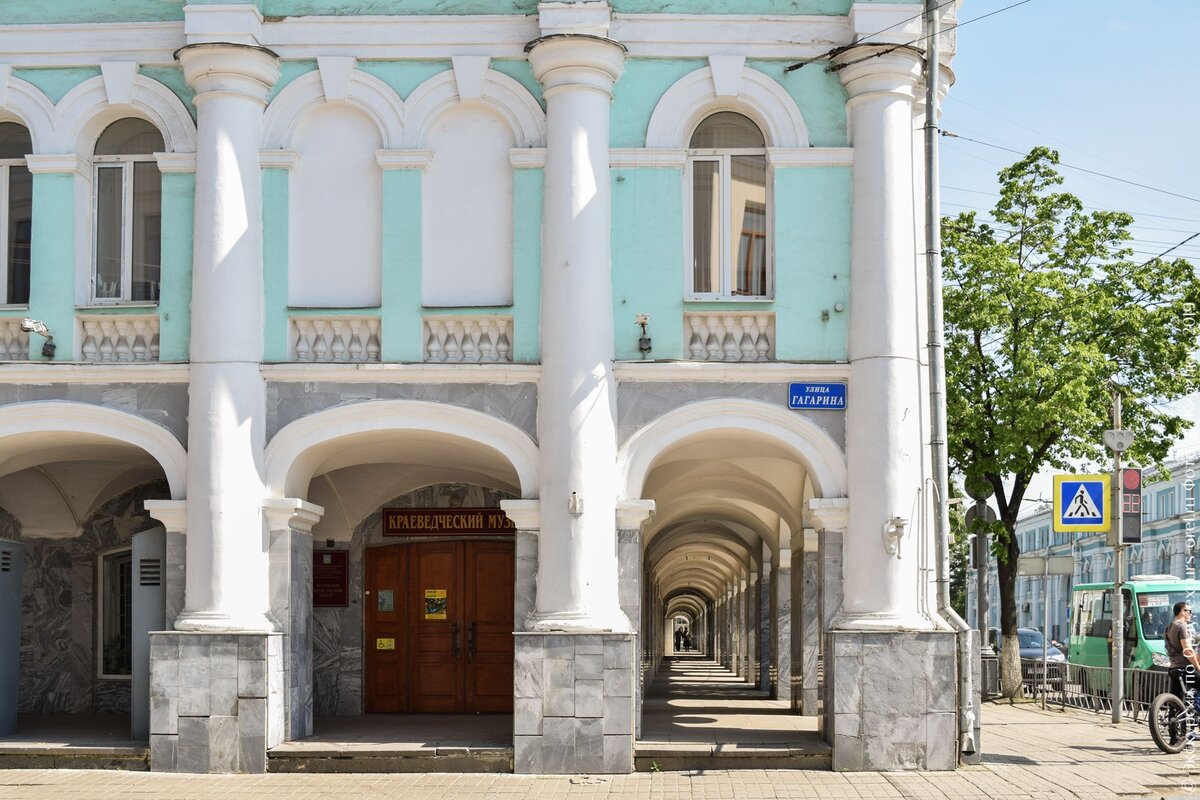 Здание орловского краеведческого музея.