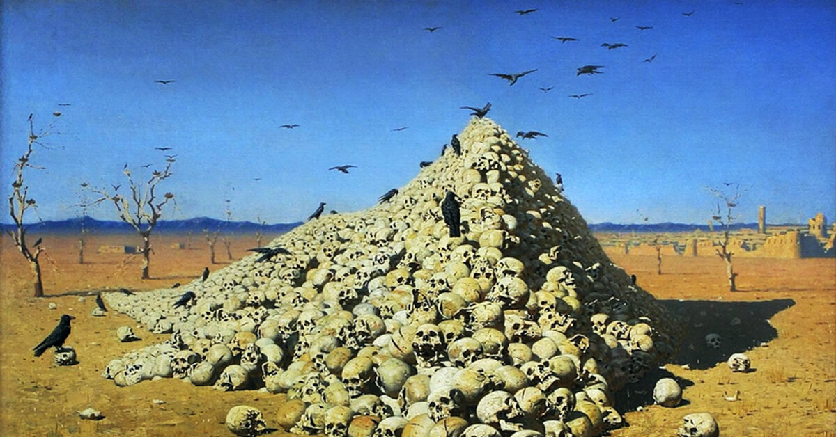 Василий Верещагин "Апофеоз войны"