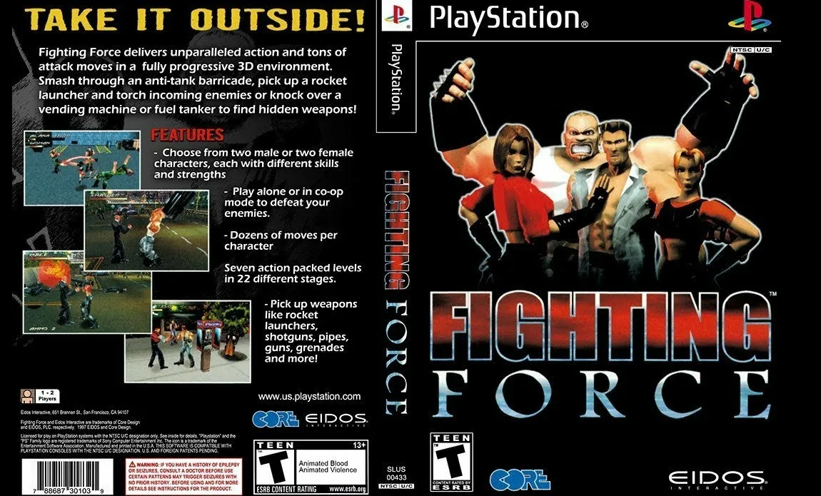 Форс на английском. На Sony PLAYSTATION 1 Fighting Force. Игра на ps1 Fighting Force. Fighting Force ps1 диск. Fighting Force ps1 Cover.