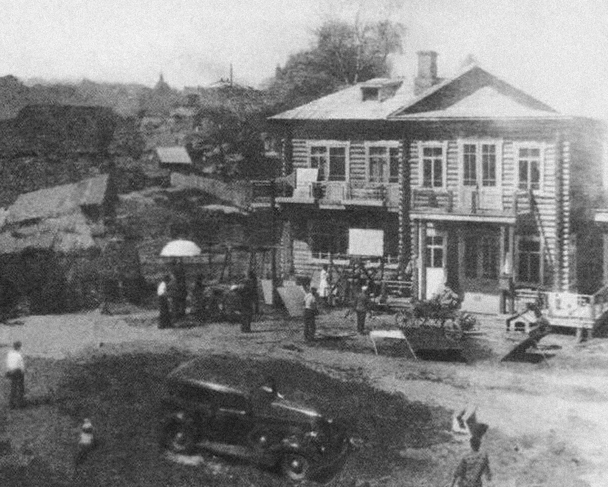 Фотография съёмочной площадке