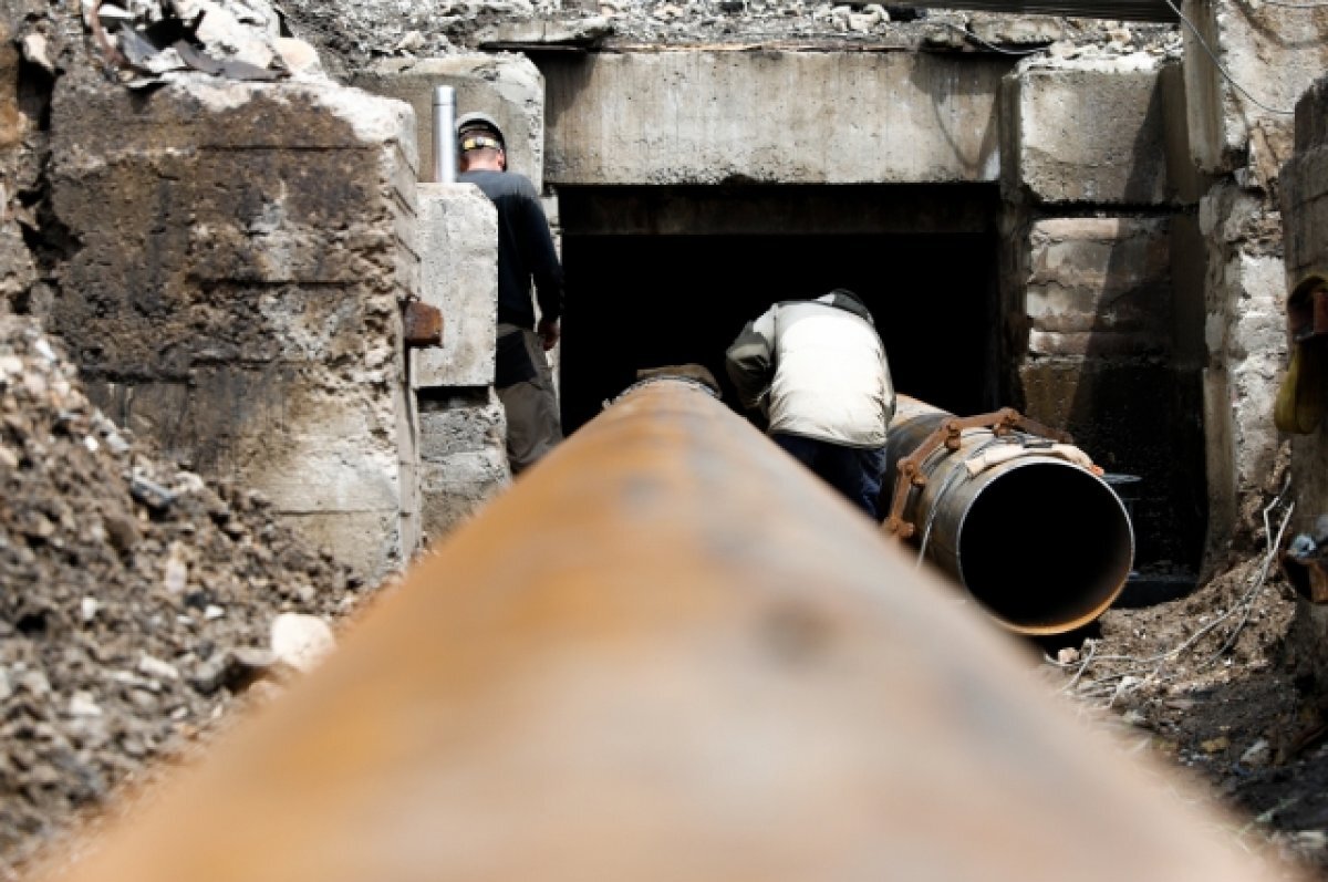    В Уватском районе начался ремонт теплосетей после отопительного сезона