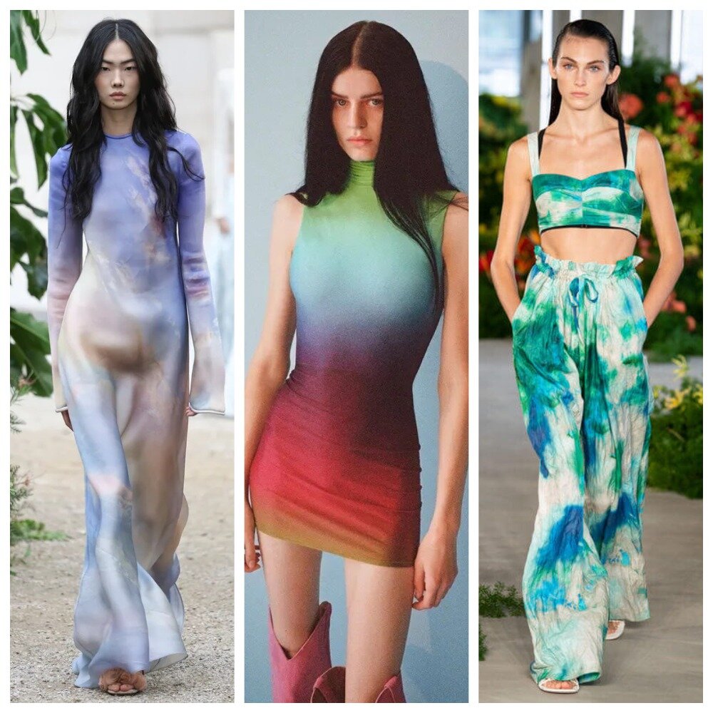 Модный принт сезона весна-лето 2023: аура 