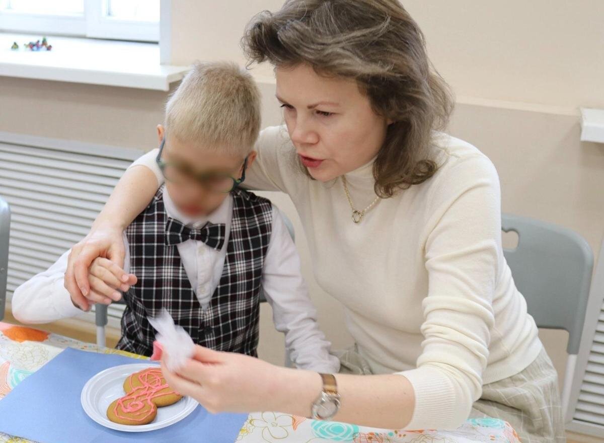 Ольга Петросян с сыном Марком. Фото из семейного архива