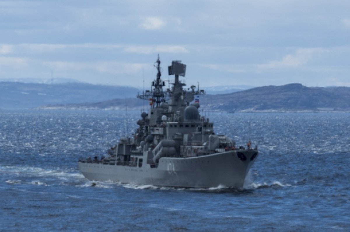    Экипаж Северного флота завершил боевые учения в Баренцевом море