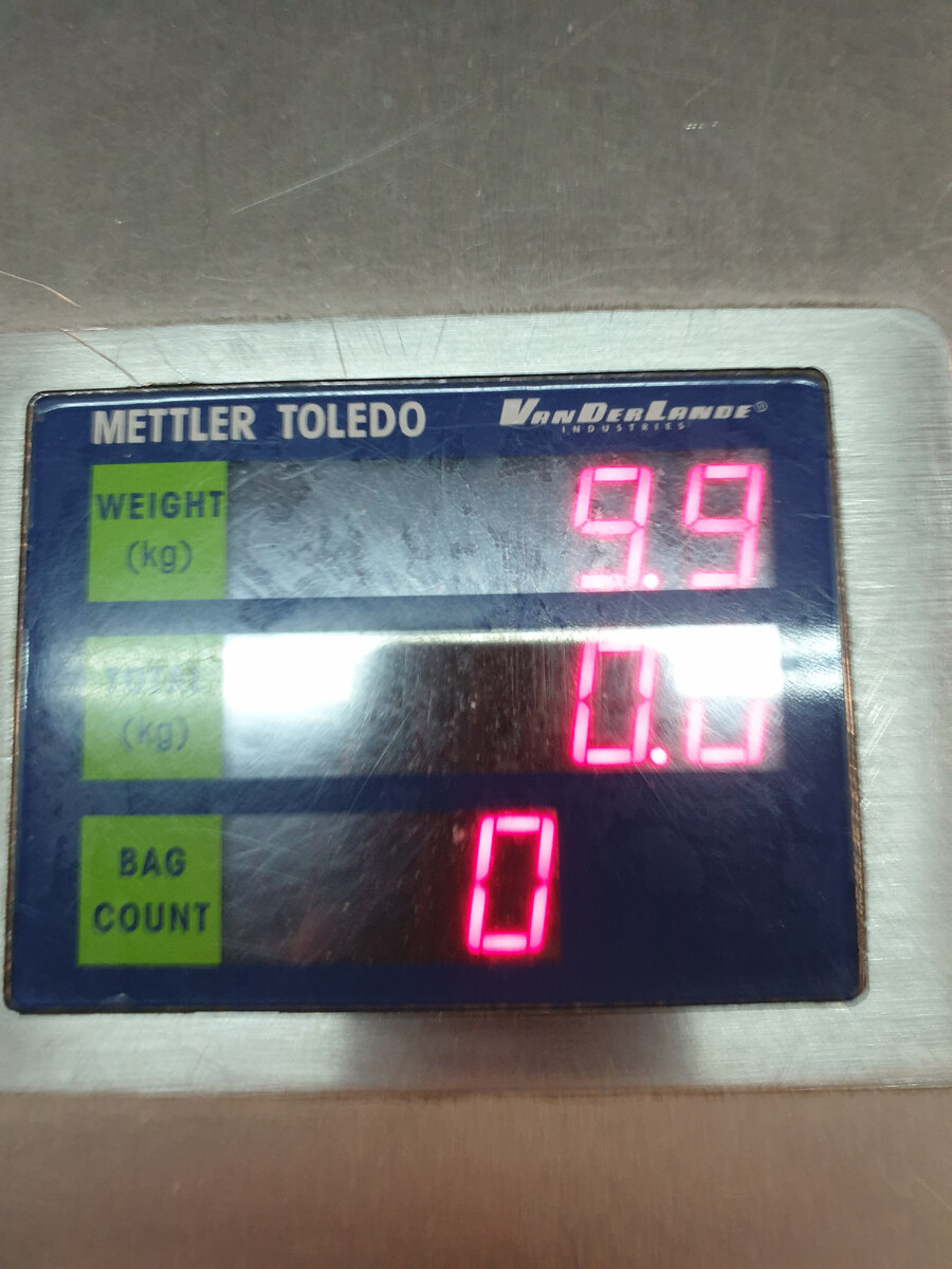 По багажу чемодан прошёл вот так. 9.9 из 10 😎