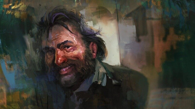 кадр из игры "Disco Elisium"(где, кстати, амнезия отлично работает на благо сюжета)