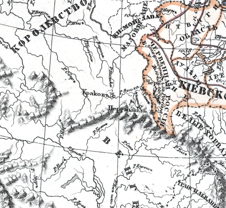 Источник: Атлас Российского государства, издания 1831-го года.