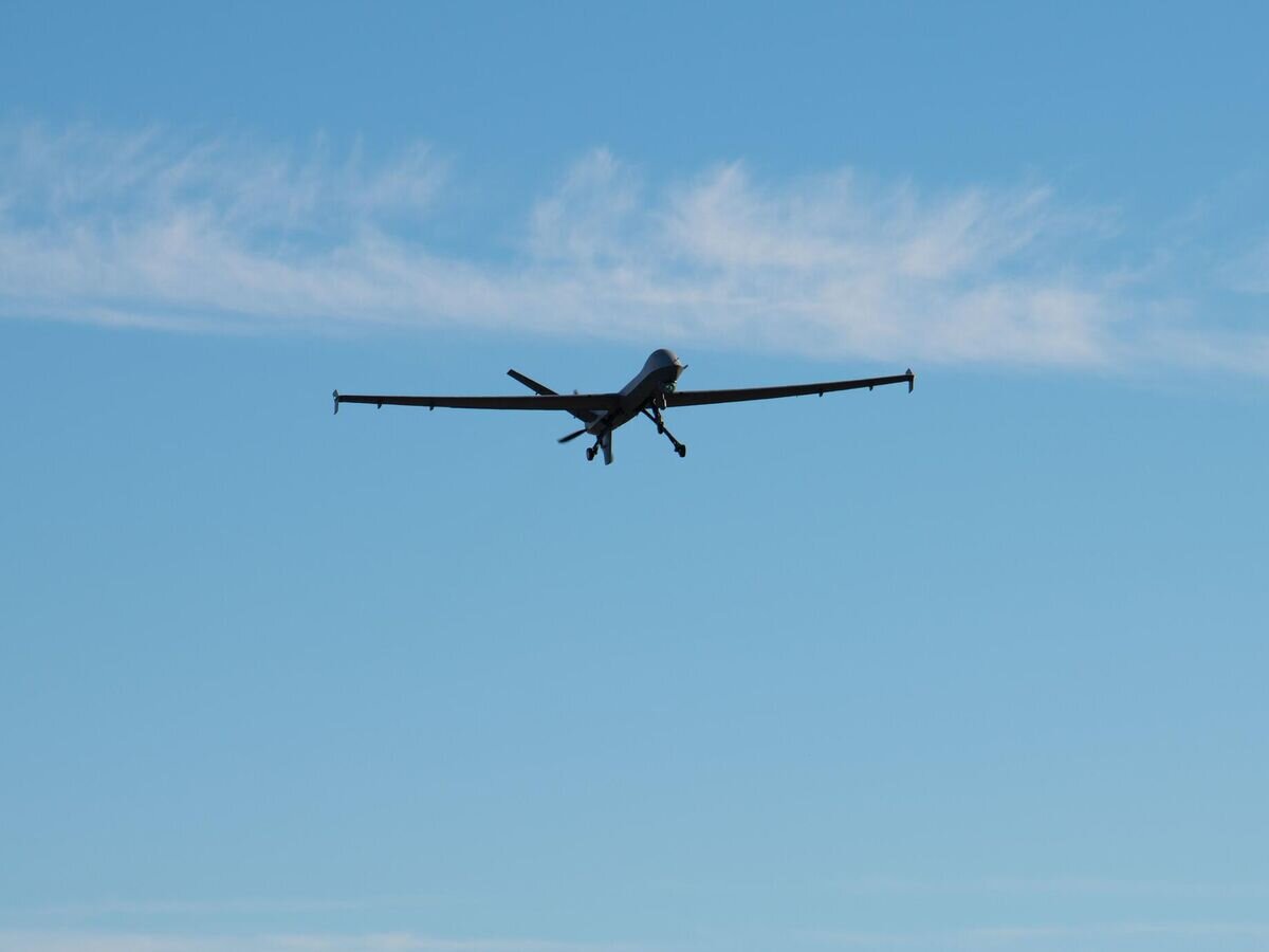    Беспилотный летательный аппарат MQ-9 Reaper армии США© Фото : U.S. Air Force photo by Airman 1st Class Natalie Fiorilli