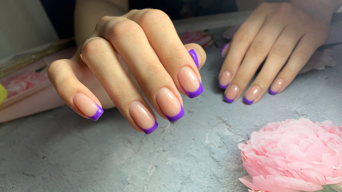 Летние дизайны на короткие ногти