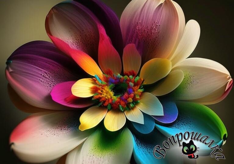 Вот такой чудо-цветок. Загадывайте желание!