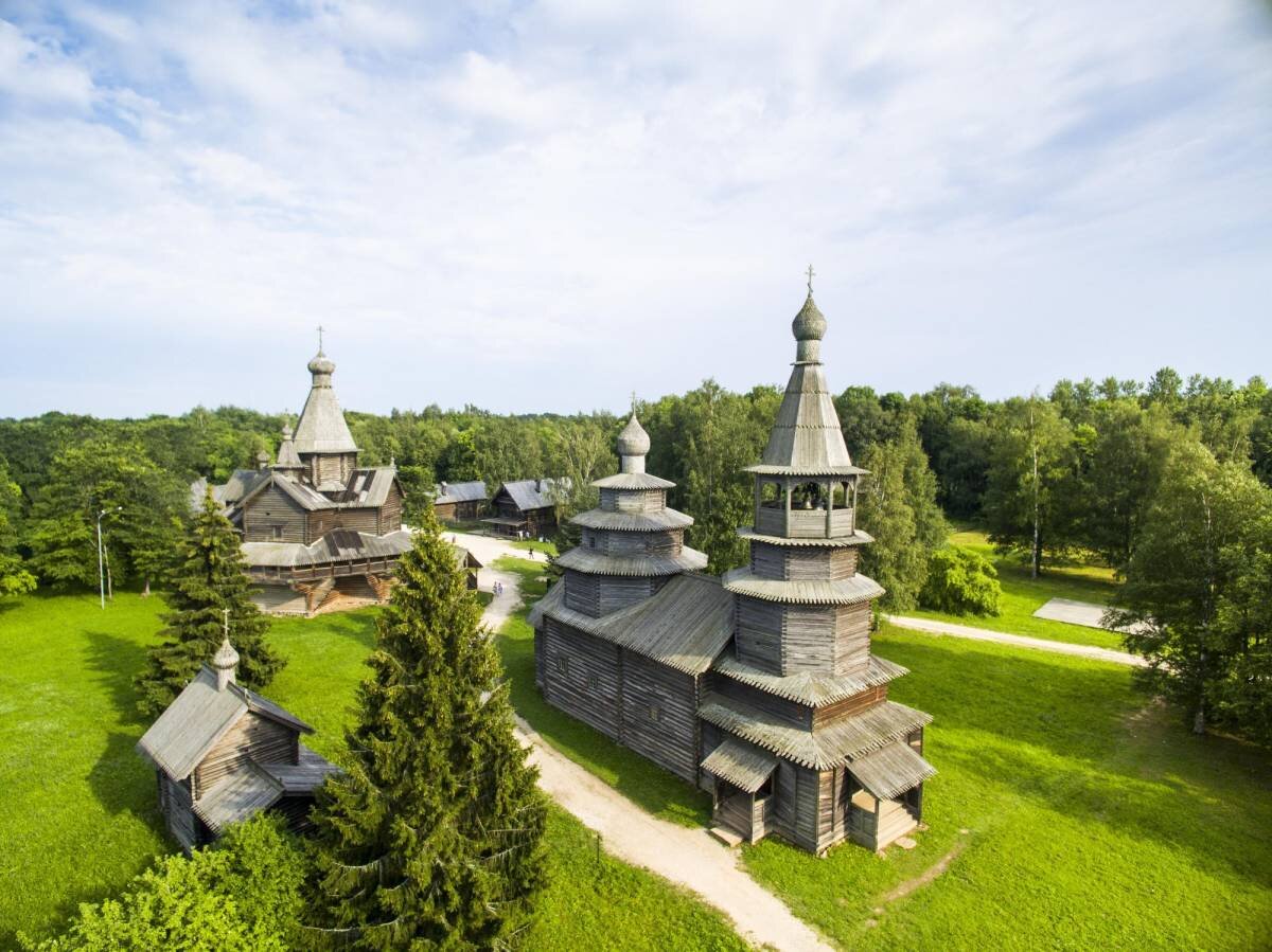 Великий Новгород деревянное зодчество