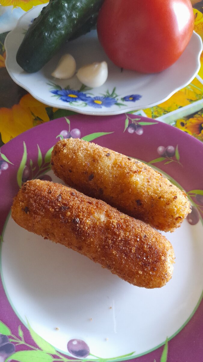 Картофельные палочки с сыром