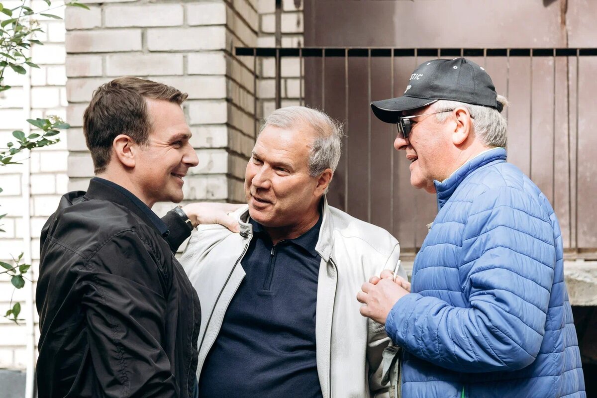 Фото со съемок