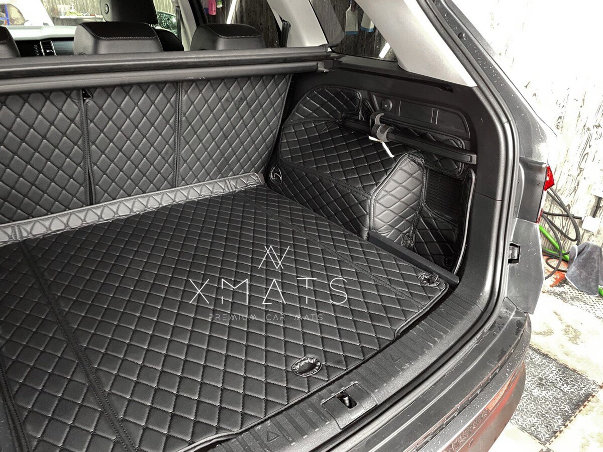 3D коврики из экокожи на Skoda Kodiaq