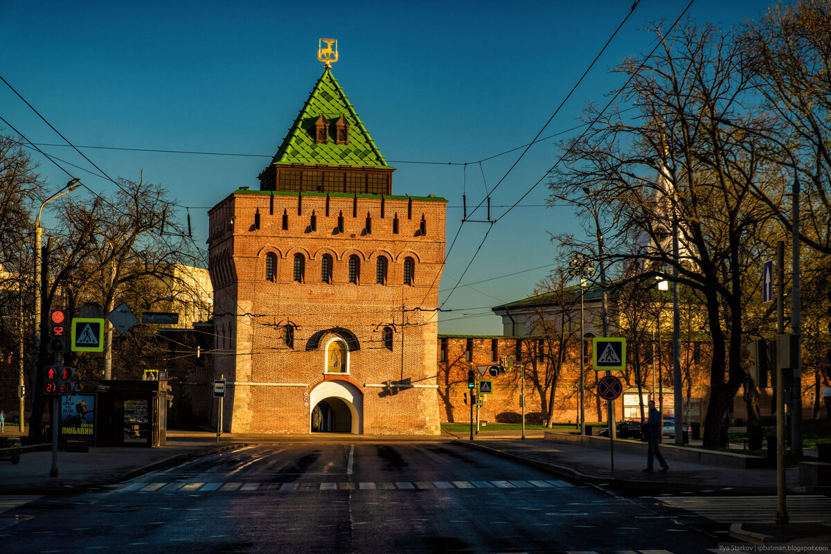 фото дмитриевская башня нижегородского кремля