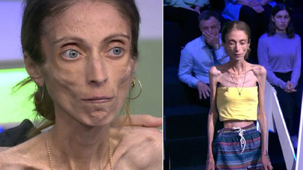 Яна Боброва в студии телеканала НТВ на передаче "За гранью". Фото © ntv.ru / "За гранью"