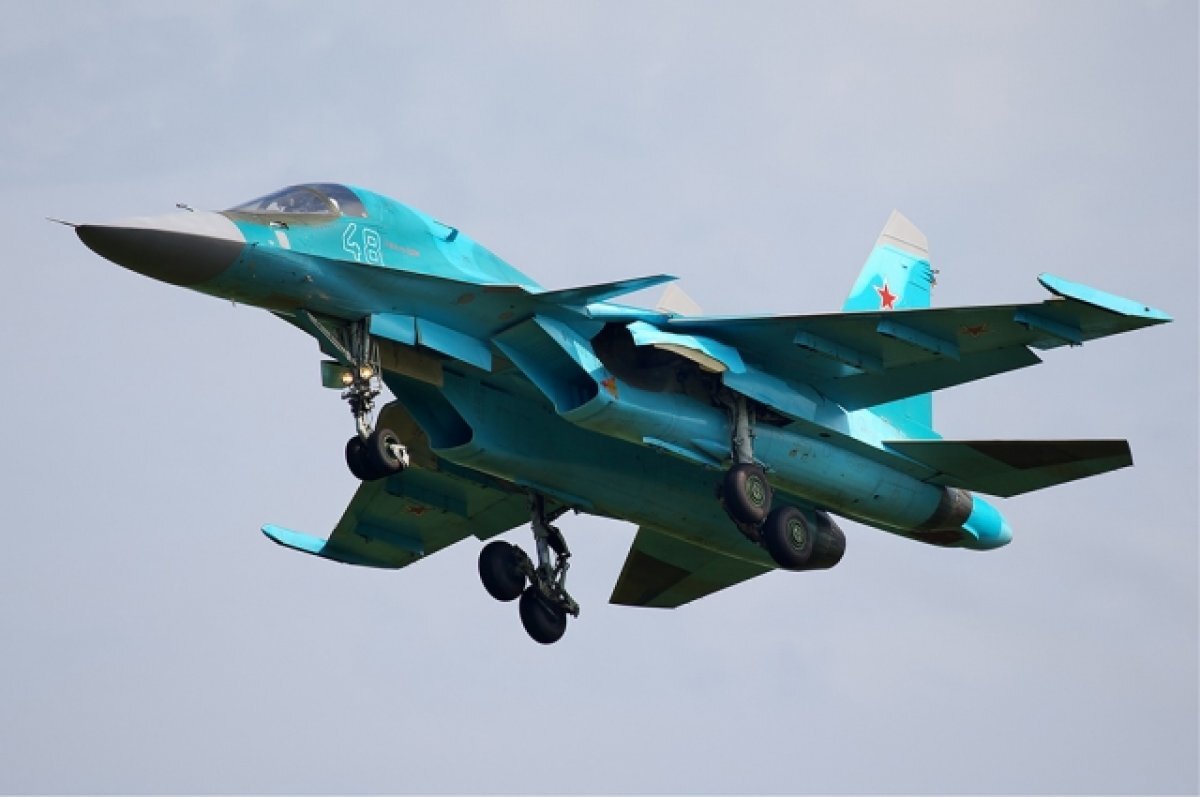    Российский Су-34 нанес удар по войскам интернационального легиона